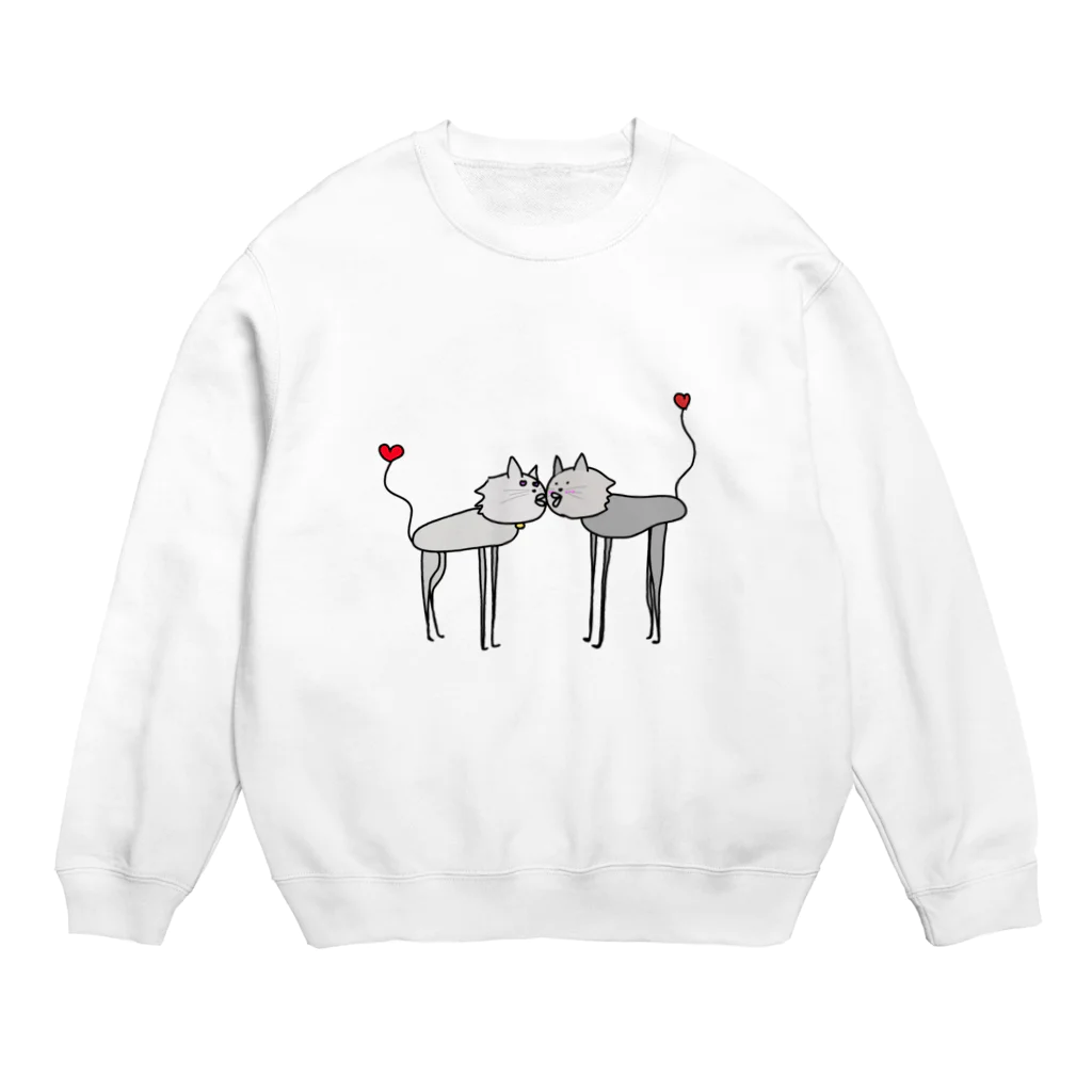 おんじのkissmeグッツ Crew Neck Sweatshirt