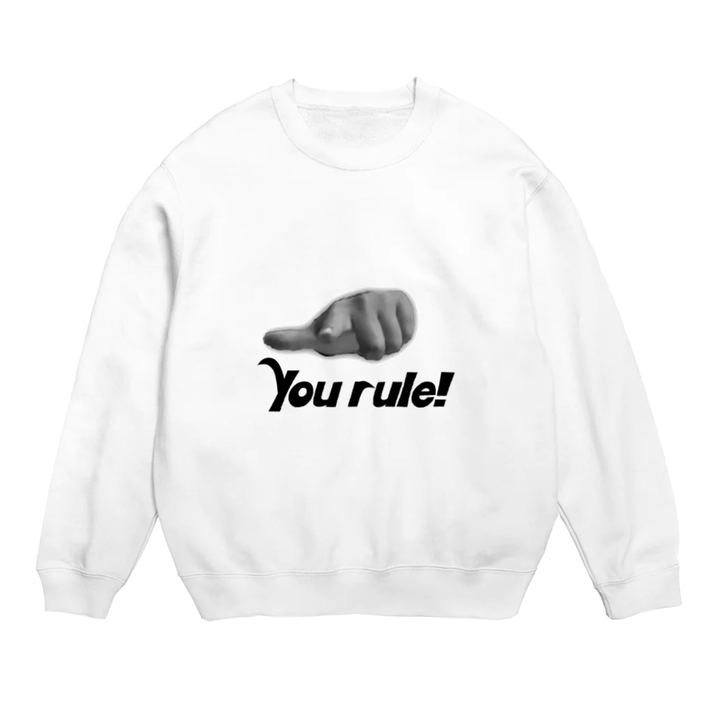 Butiyabreのお前しか勝たん！ Crew Neck Sweatshirt