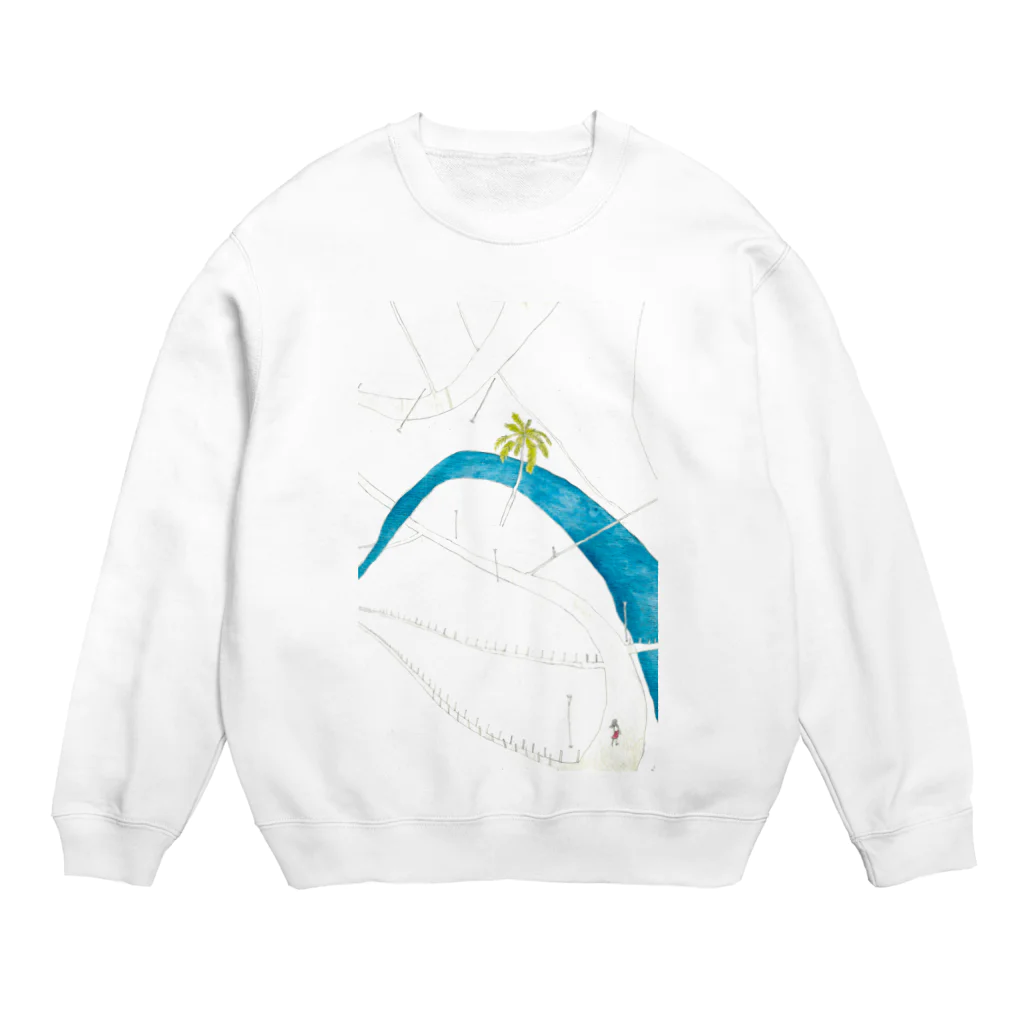 砂まみれの天国 Crew Neck Sweatshirt