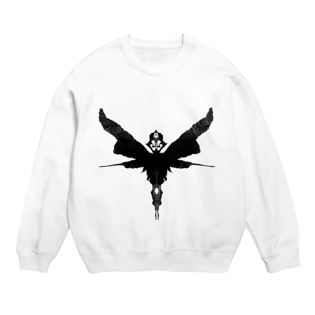 石田 汲のロールシャッハの悪魔 Crew Neck Sweatshirt