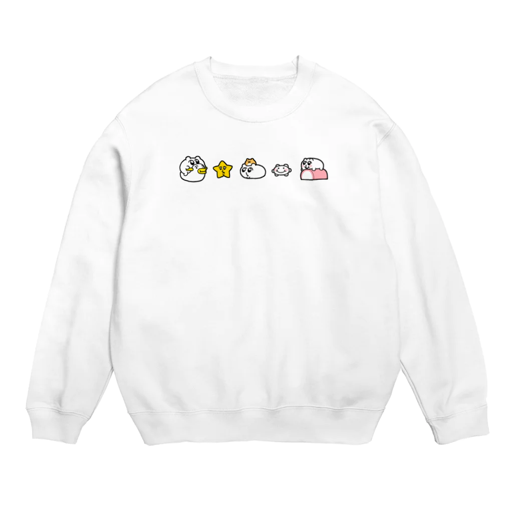 ヨロでございま府の嬉しい子大集合なのよな？ Crew Neck Sweatshirt