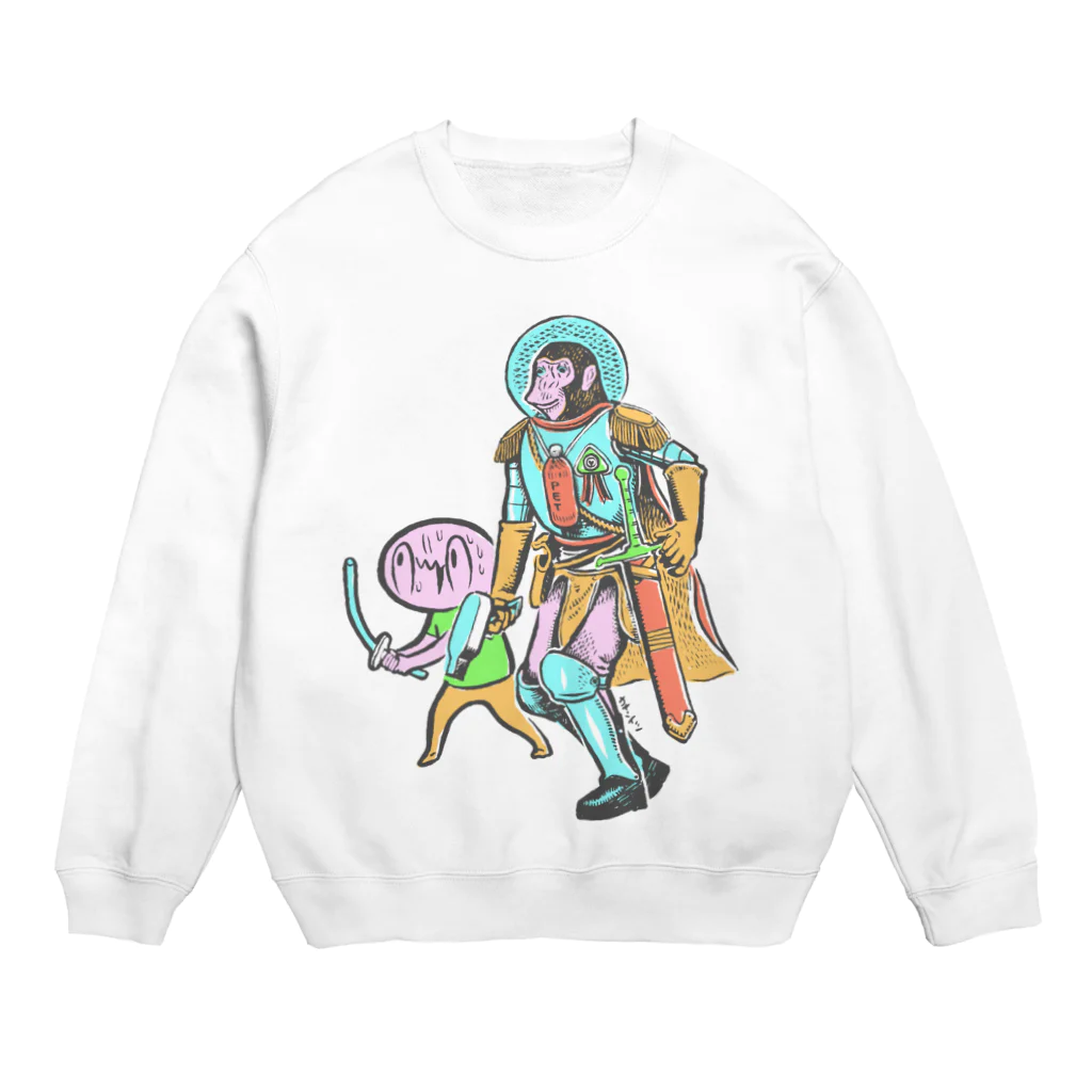 カメントツの銭ゲバショップのモンキービジネス Crew Neck Sweatshirt