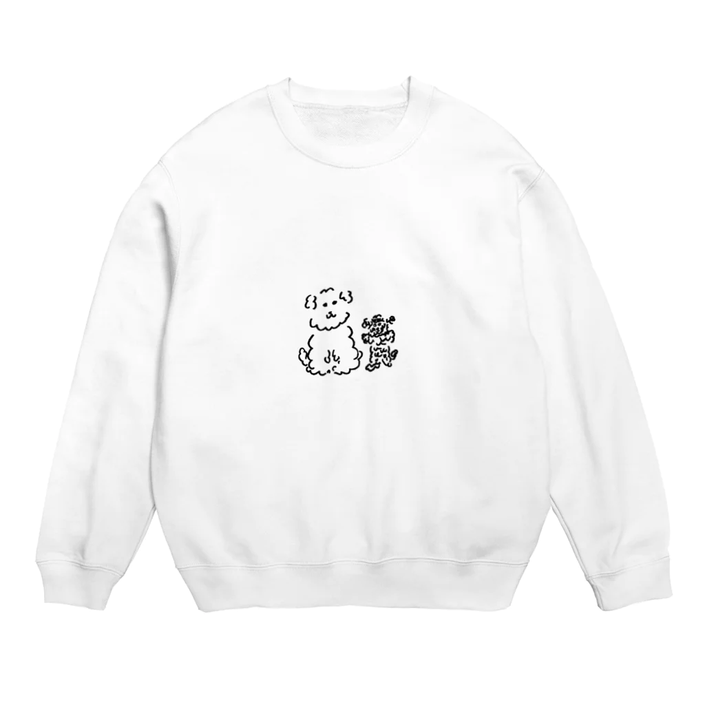 deux chiensのうちの犬たち 1 Crew Neck Sweatshirt