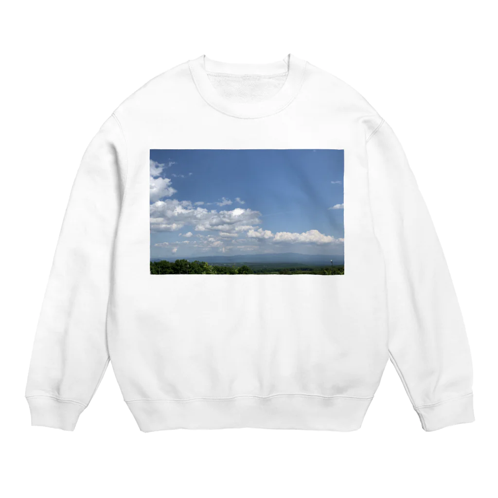 (U・∞・U)の高原の青空 Crew Neck Sweatshirt