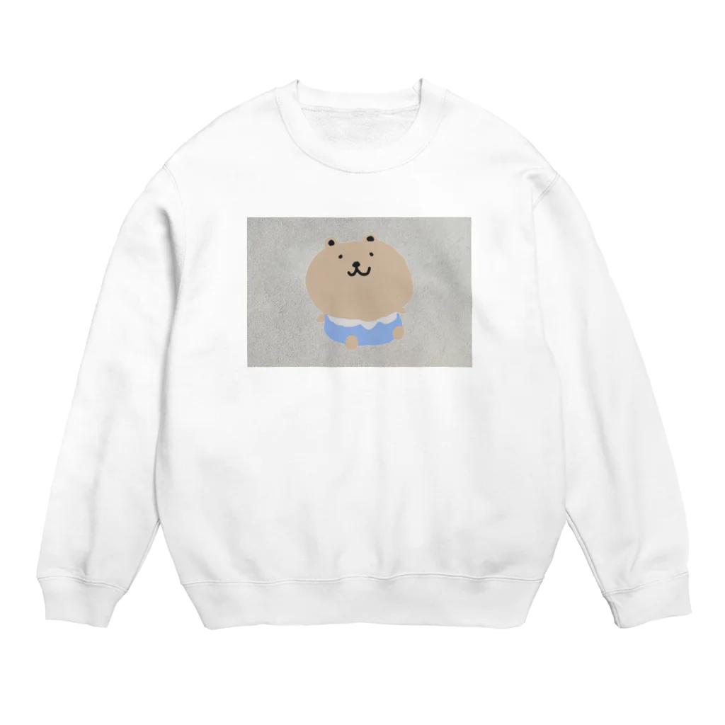 Bunshopの爽やかくまちゃん Crew Neck Sweatshirt