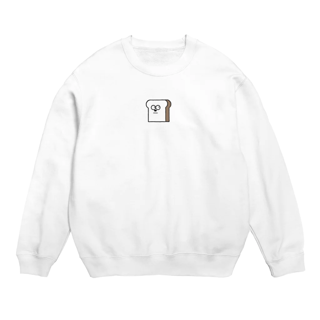 wanioの食ぱんくん Crew Neck Sweatshirt