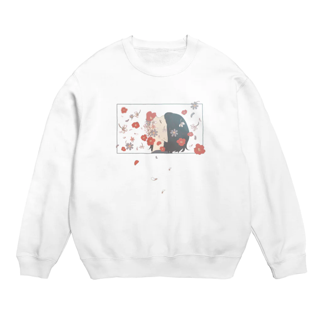 ごめんの花 Crew Neck Sweatshirt