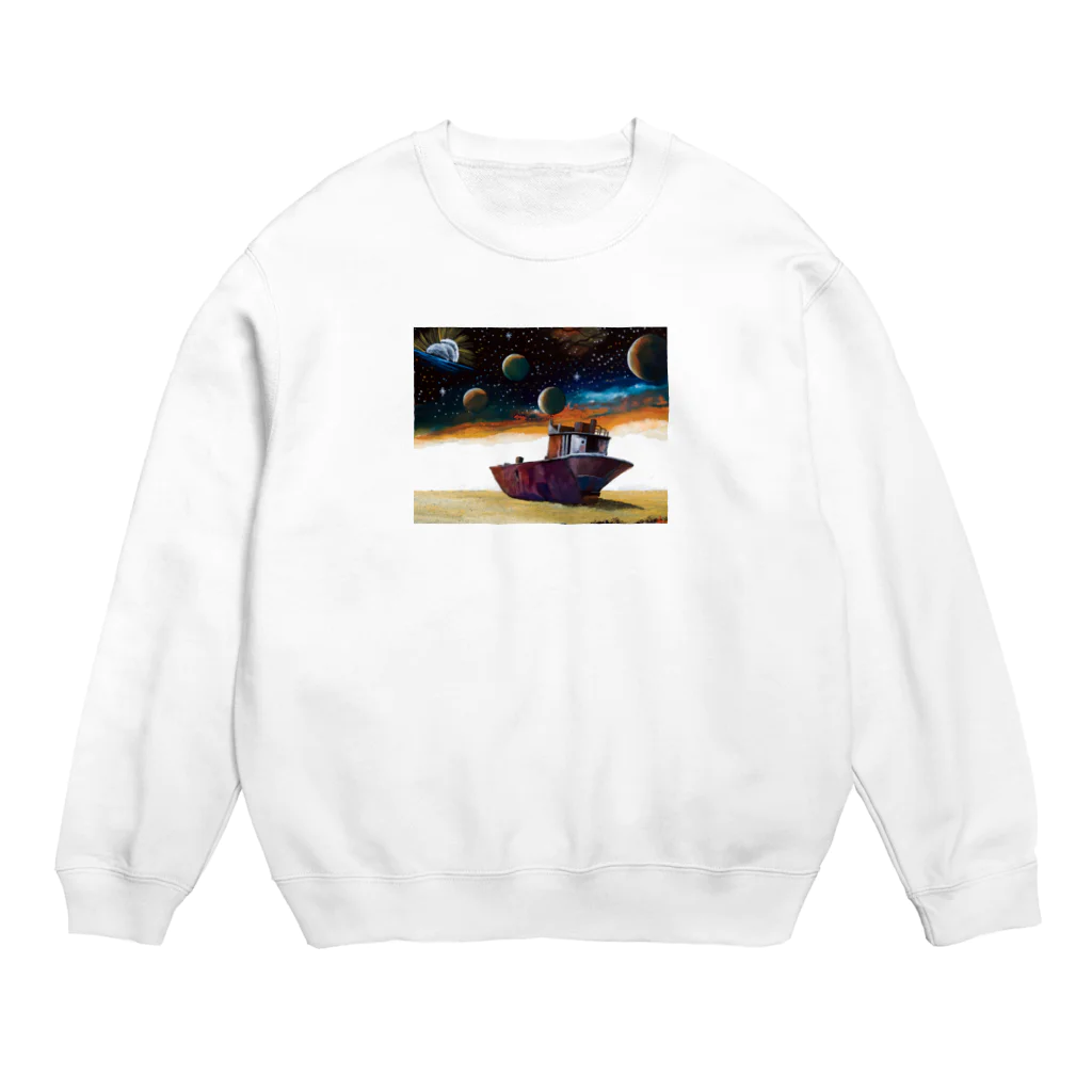 Isseyのアラル海の惨状2 Crew Neck Sweatshirt