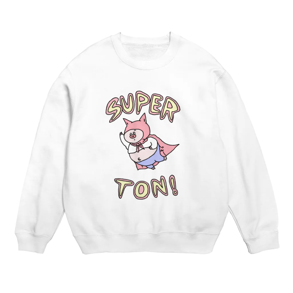 【Yuwiiの店】ゆぅぅぃーのSUPER★TON!! Crew Neck Sweatshirt