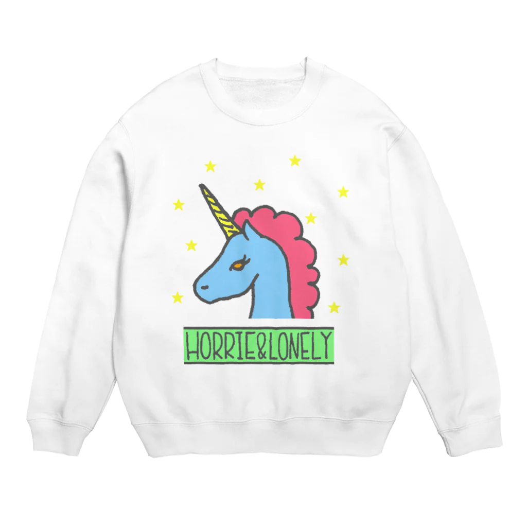 MY LONELY SPACEのSweet Dream Unicorn (Blue) スウェット