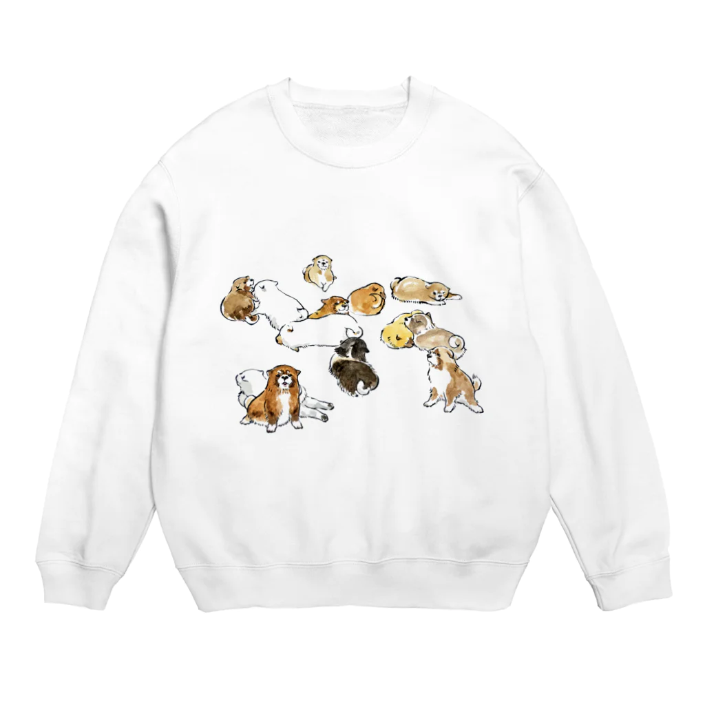 segasworksの仔犬 Crew Neck Sweatshirt