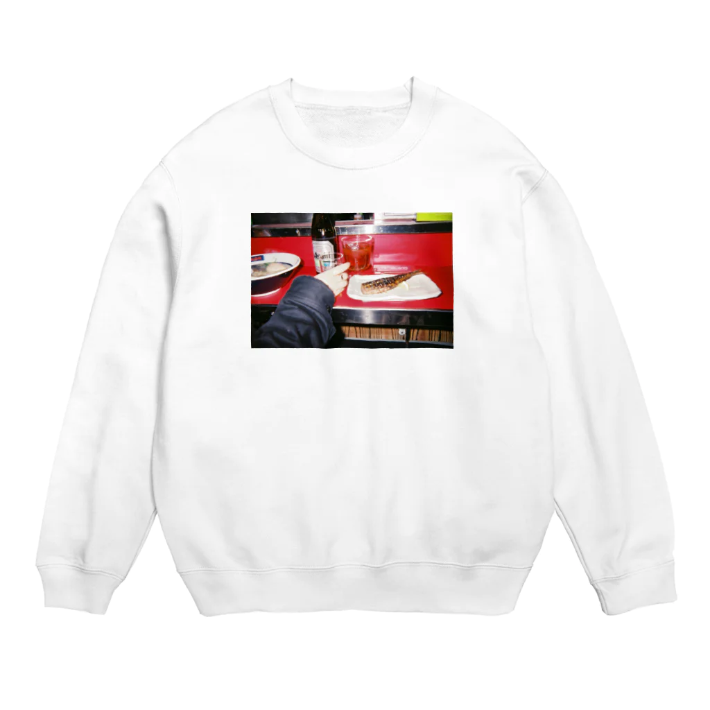 シーーの中洲の屋台 Crew Neck Sweatshirt