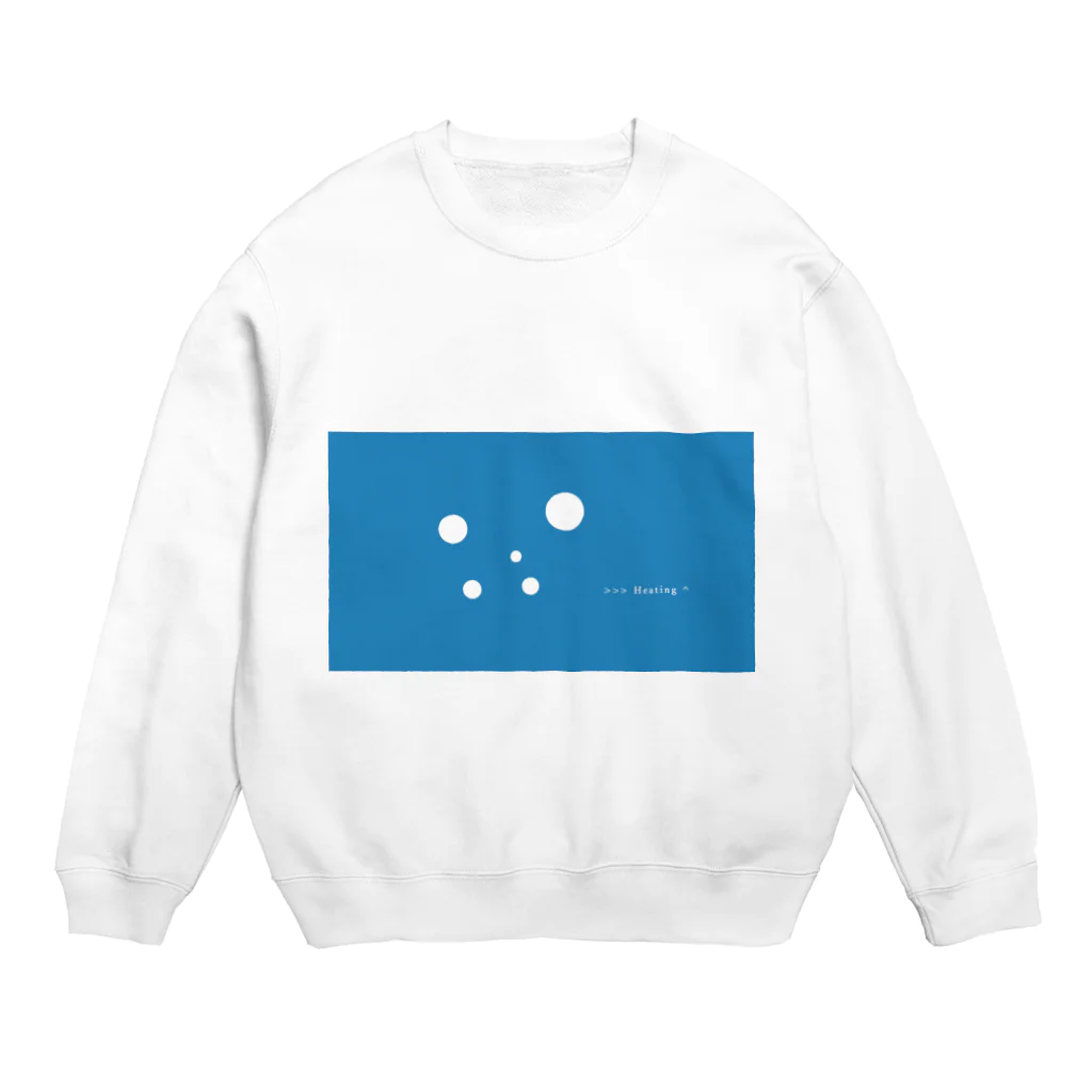 air_mousのheating me Crew Neck Sweatshirt