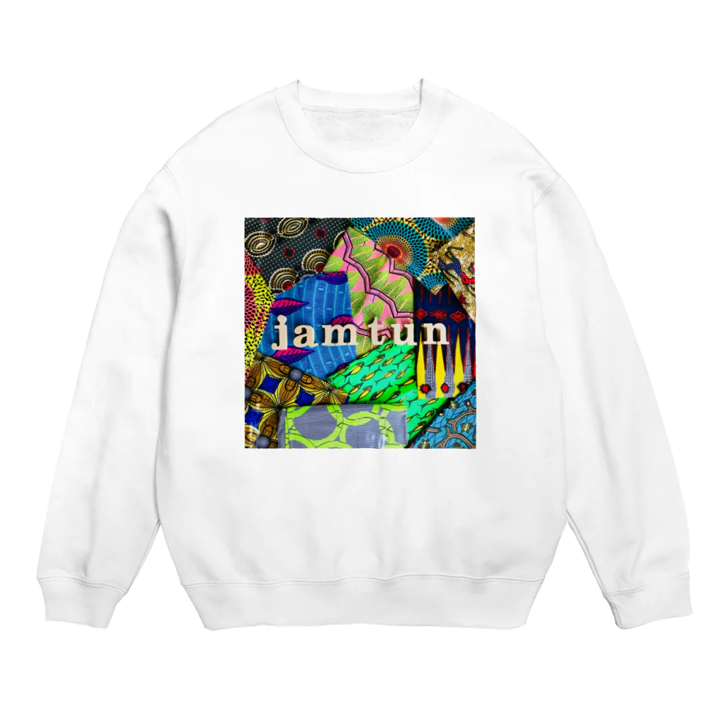 jam tun ジャムタン のジャムタンロゴ写真 Crew Neck Sweatshirt