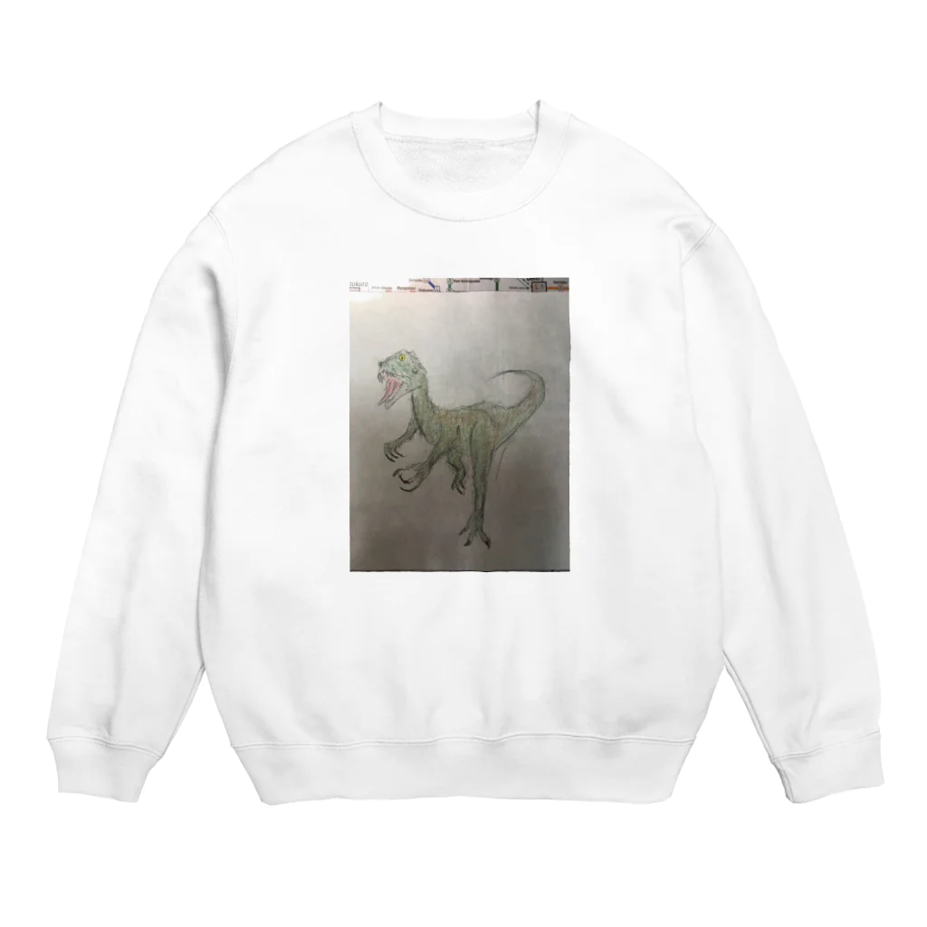 Yas😿🦖🕊の恐竜シリーズ Crew Neck Sweatshirt