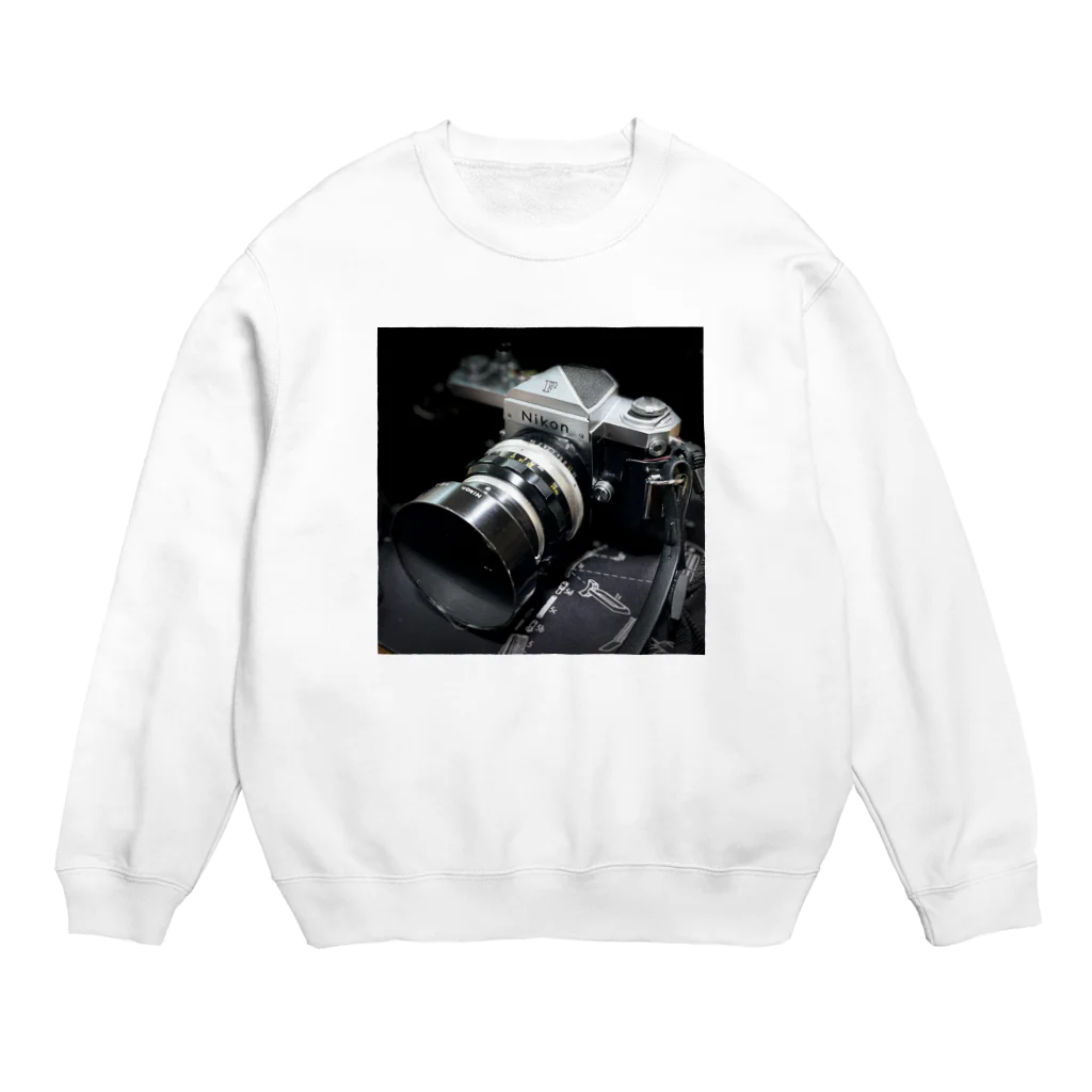 Mossy Daddy's shop🇯🇵のフィルム一眼レフカメラ Crew Neck Sweatshirt