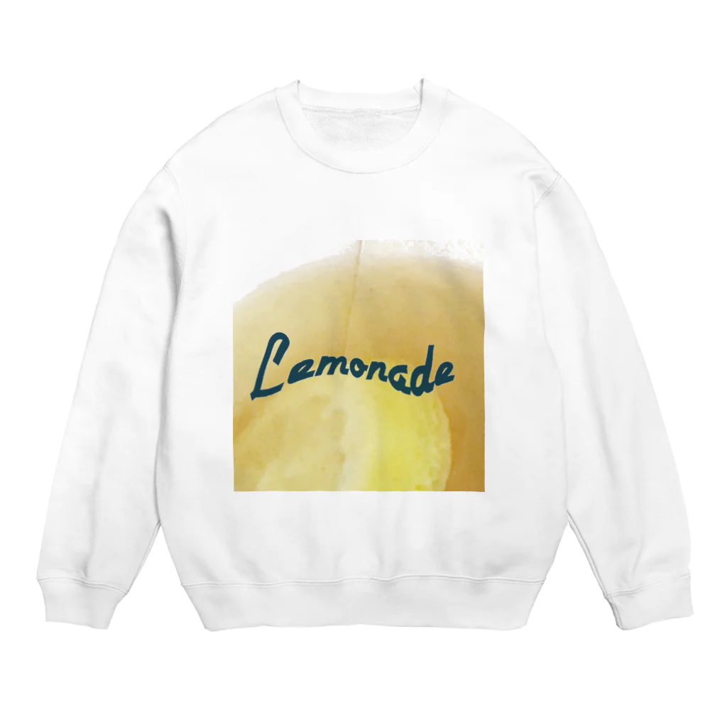 ia_rt916のHot Lemonade☕️🍋 Crew Neck Sweatshirt