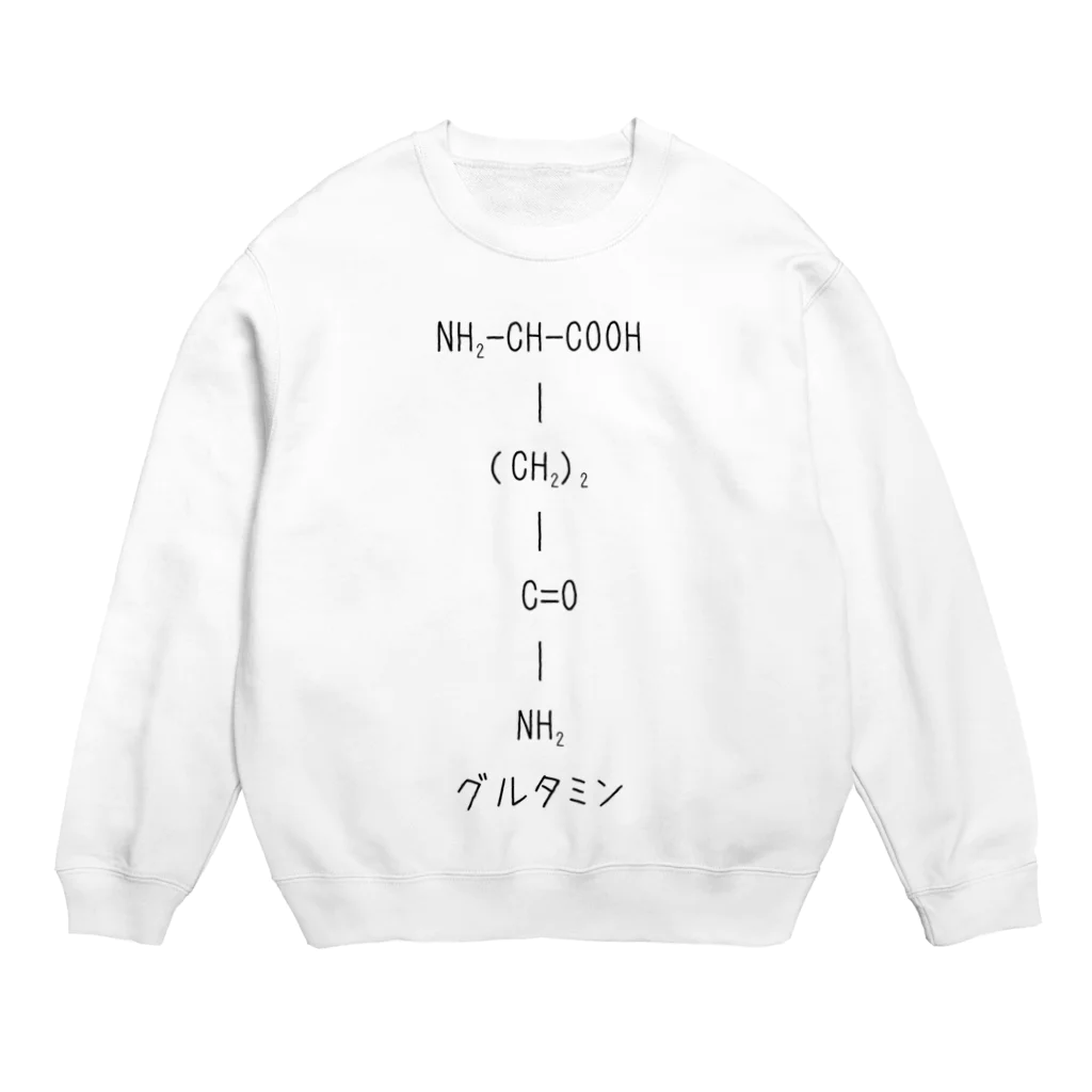 理系女子大生のグルタミン Crew Neck Sweatshirt