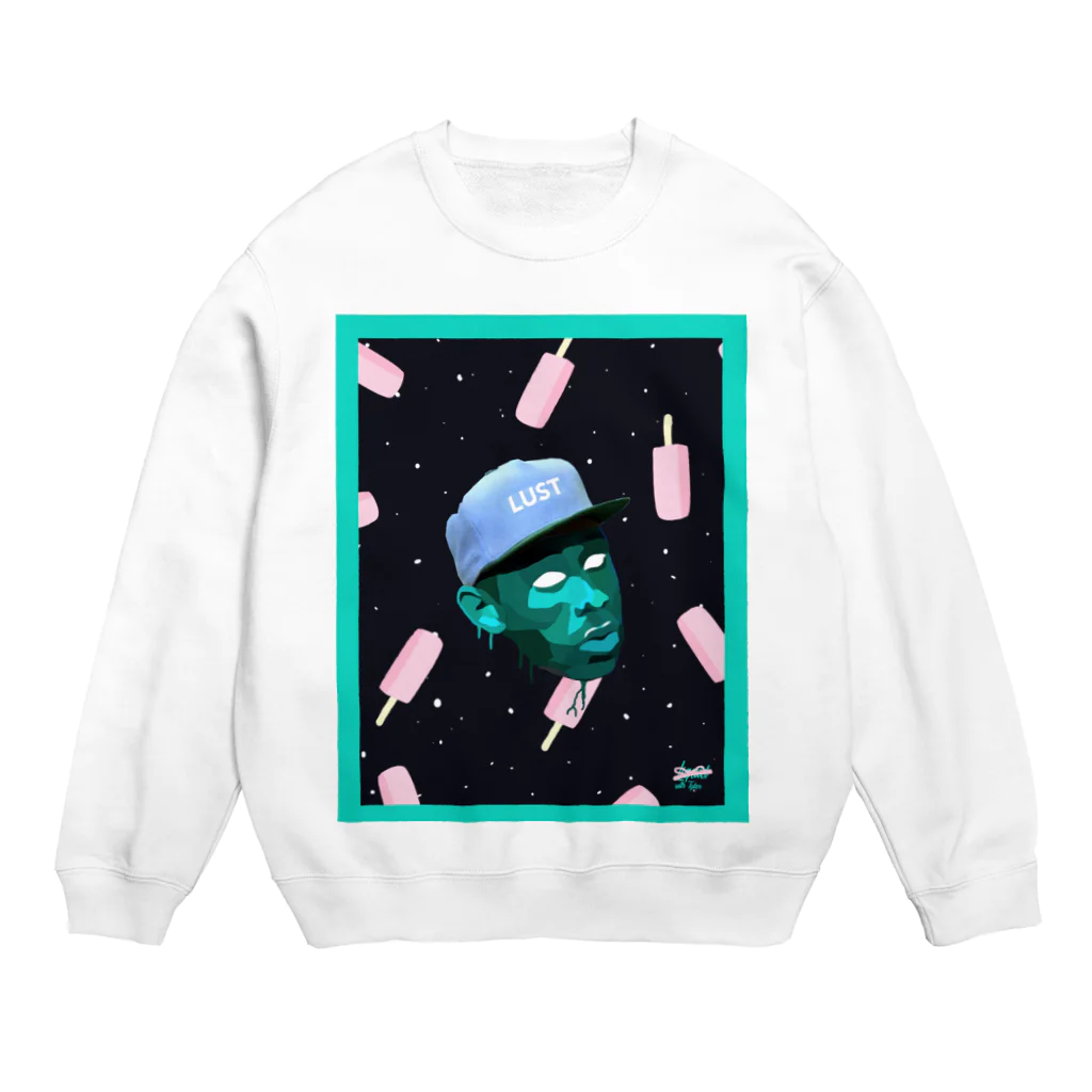 LUSTのLIQUD TYLER Crew Neck Sweatshirt