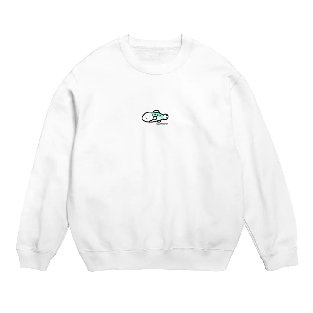 渓流の魚たちのやまめ　ちゃん Crew Neck Sweatshirt