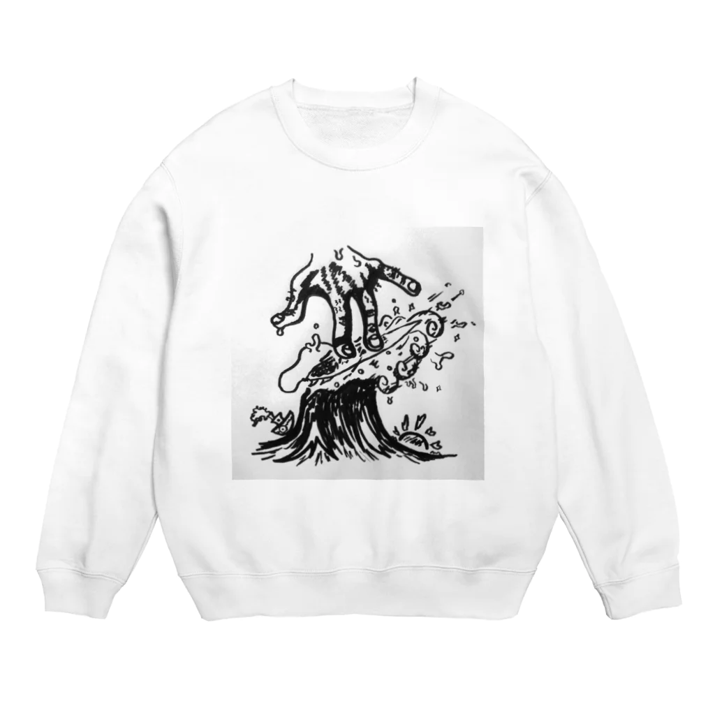 Gai Hamasakiのjunk session Crew Neck Sweatshirt