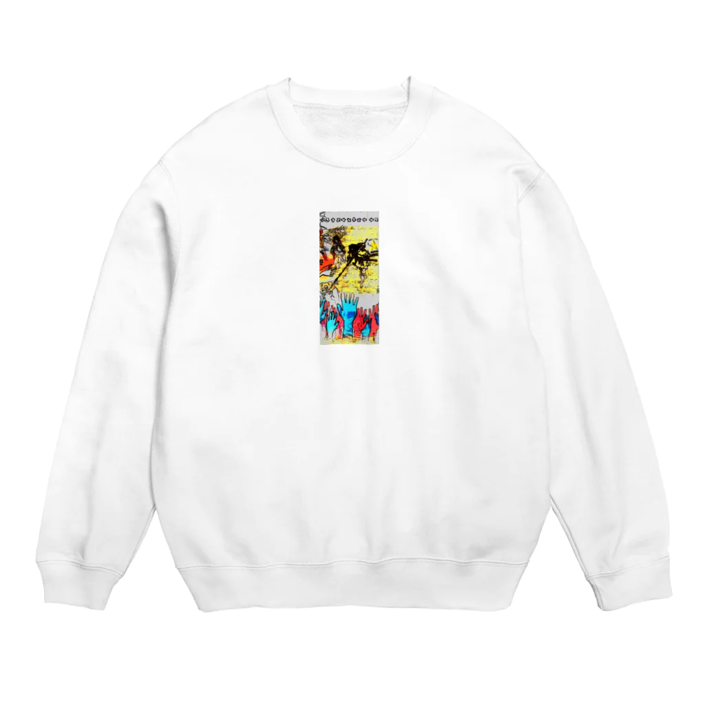 夢見少女AIのGod's plan Crew Neck Sweatshirt