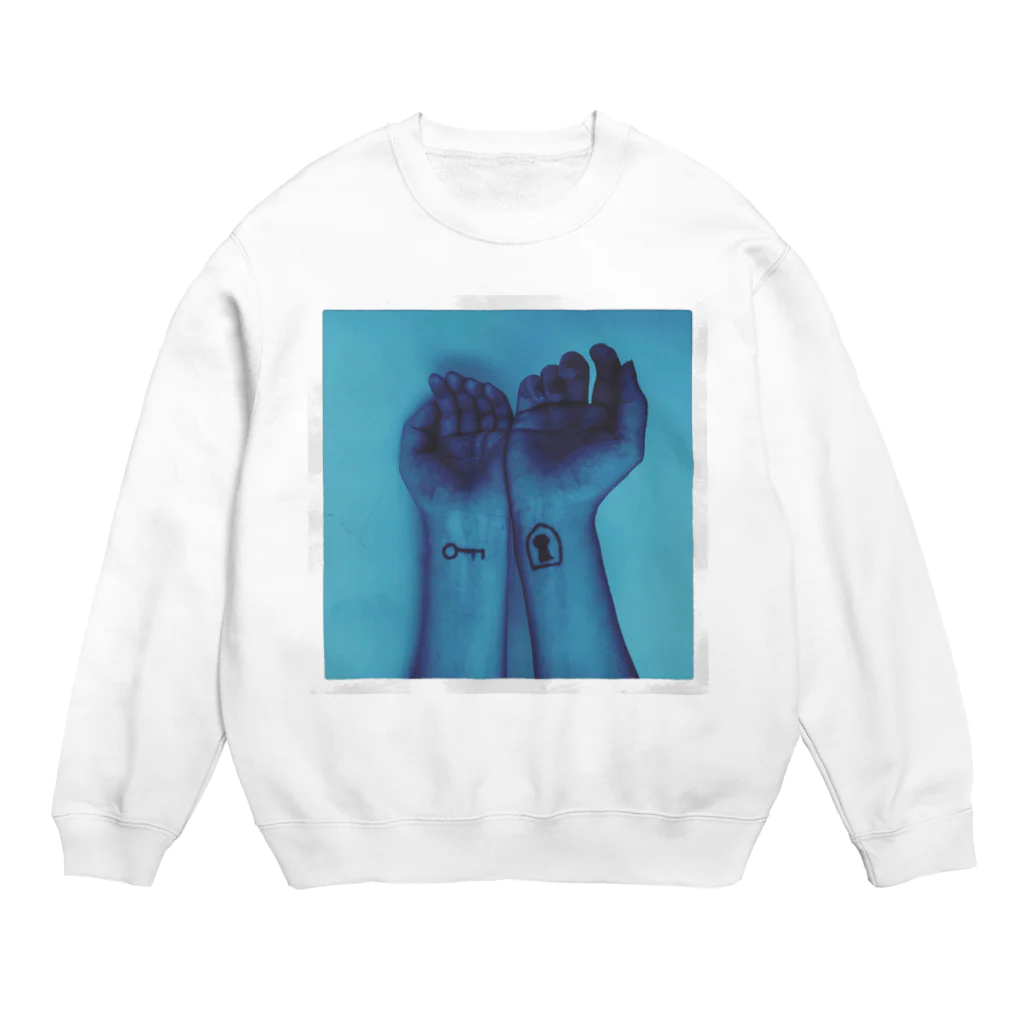 うえだきおくのlock Crew Neck Sweatshirt