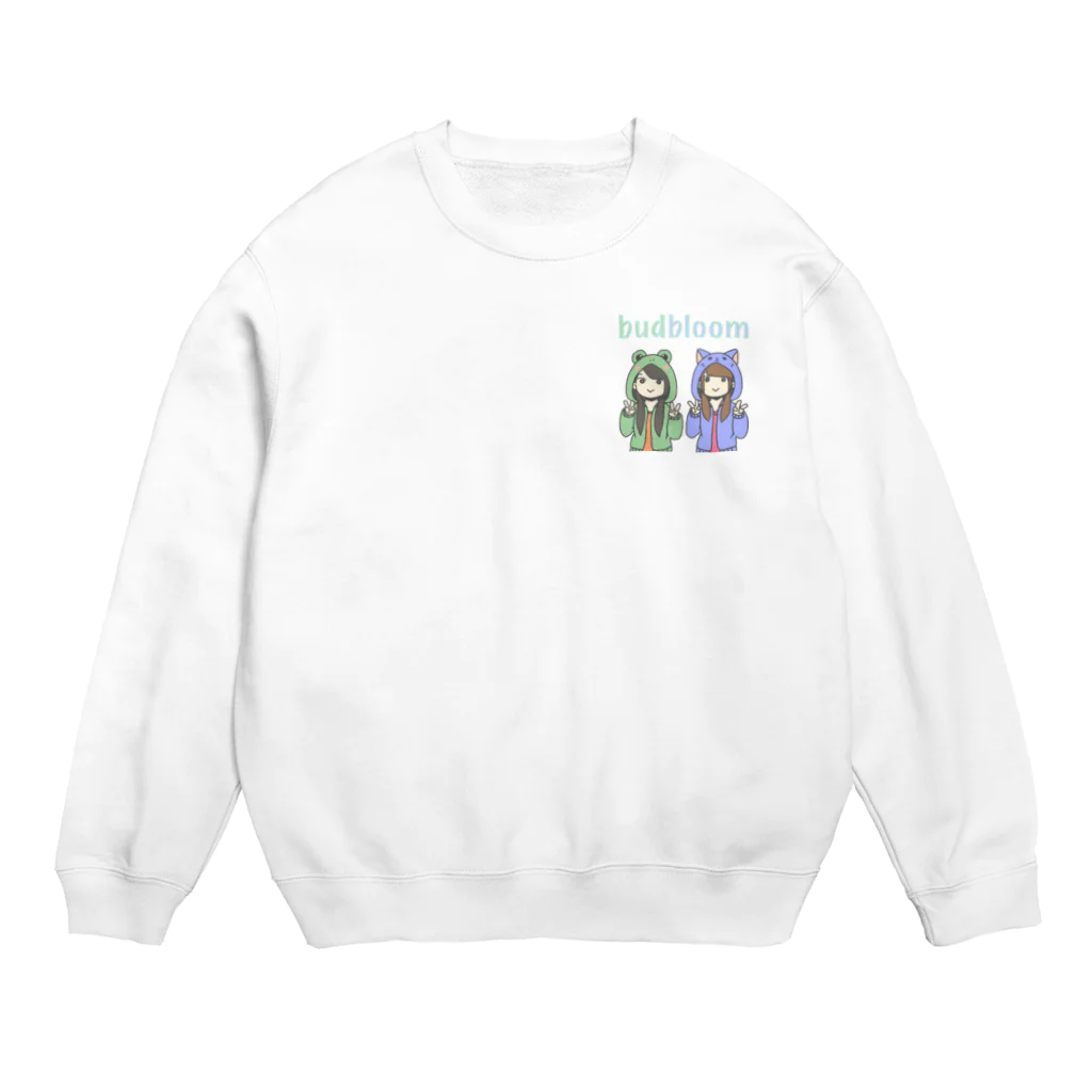 budbloomのbudbloomグッズ Crew Neck Sweatshirt