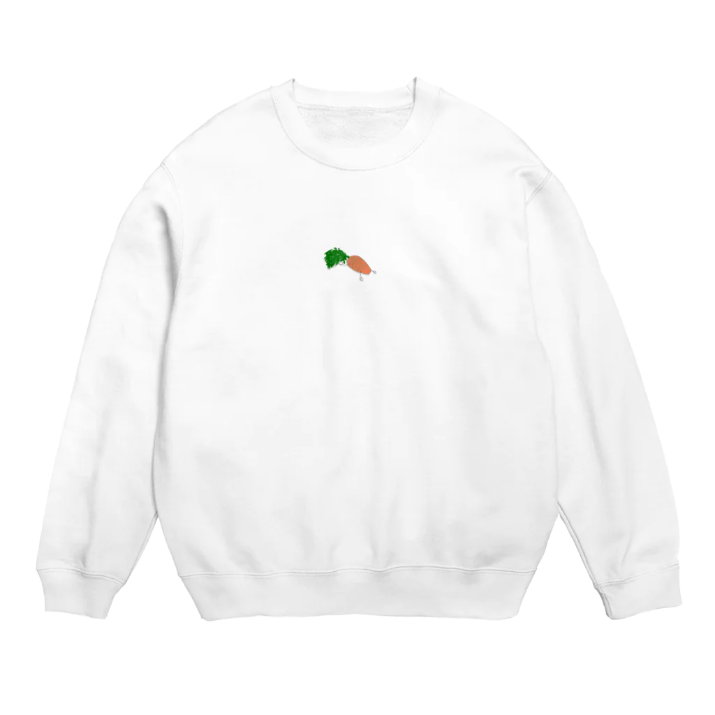 ☀日 ナタデココ 日☀ 株式会社のにんじんさん。 Crew Neck Sweatshirt