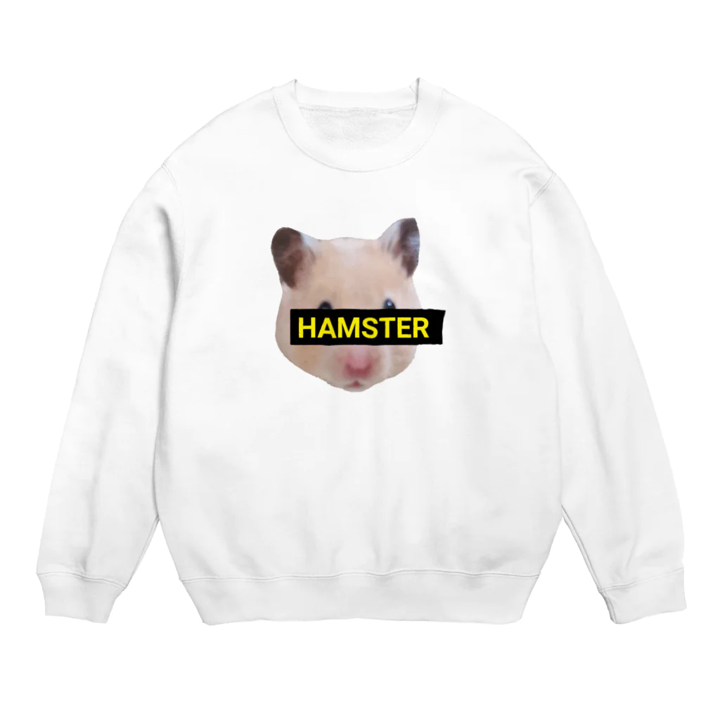 【Yuwiiの店】ゆぅぅぃーのHAMSTER★はむすたー Crew Neck Sweatshirt