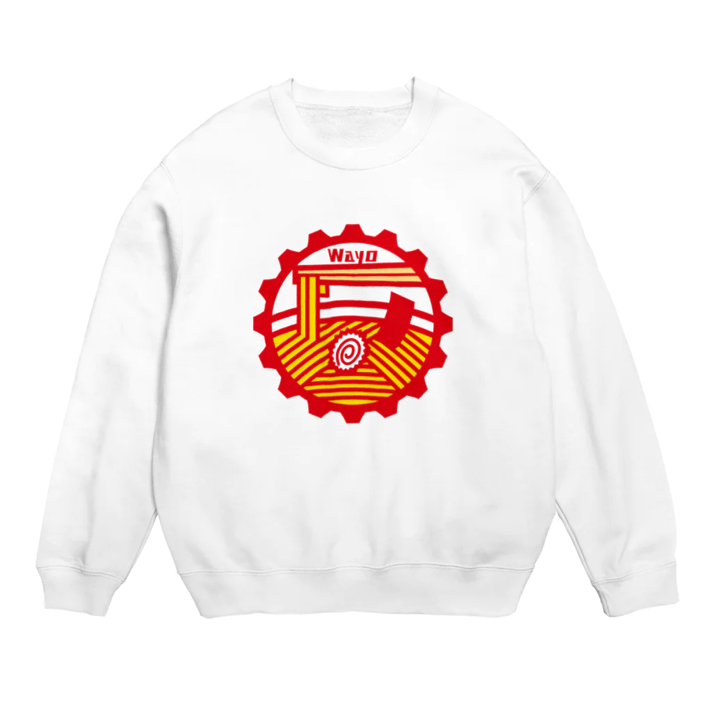 原田専門家のパ紋No.2913 wayo  Crew Neck Sweatshirt