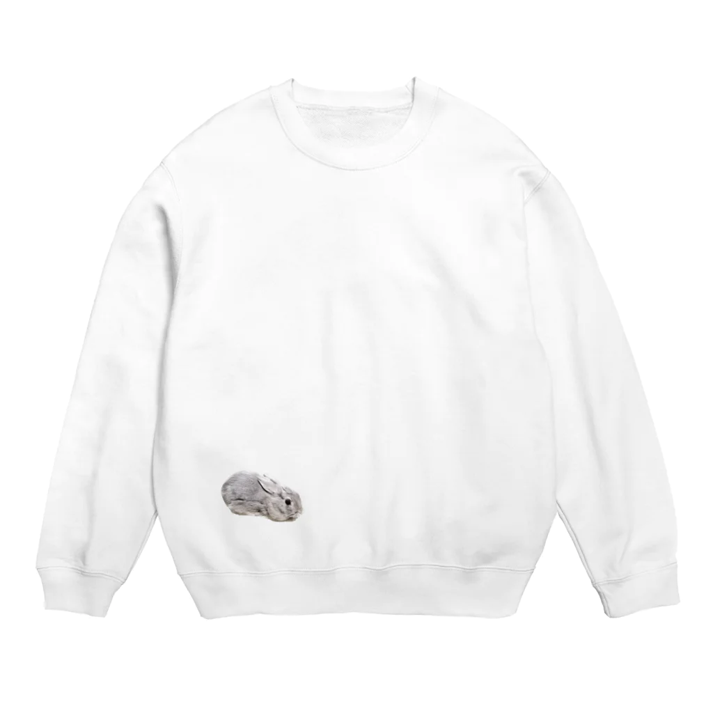 うさぎやのひっそり Crew Neck Sweatshirt