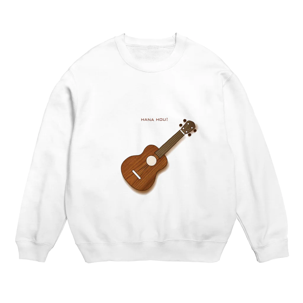 ブランチデザインのTHE ウクレレ！ Crew Neck Sweatshirt