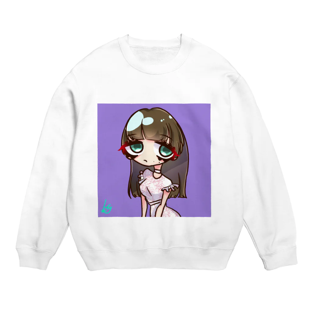 Lucy*の女の子 Crew Neck Sweatshirt