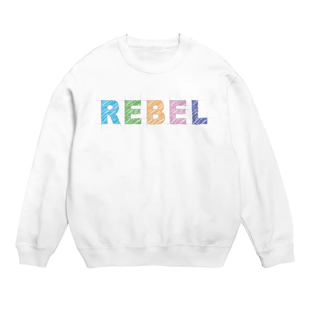 GALACTIC REBELのREBEL PASTEL 01 Crew Neck Sweatshirt