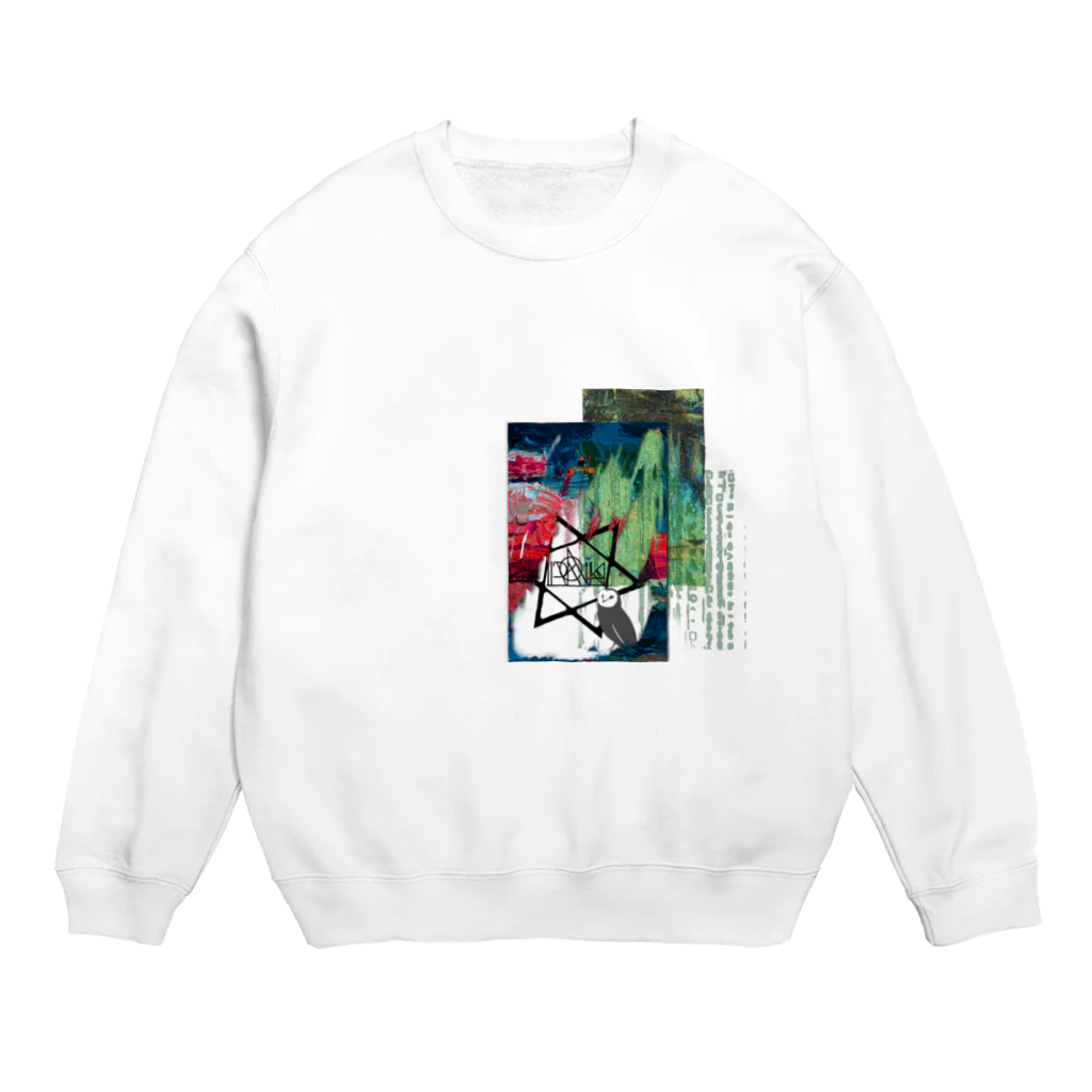 イロニカのファンタジックブレイン Crew Neck Sweatshirt