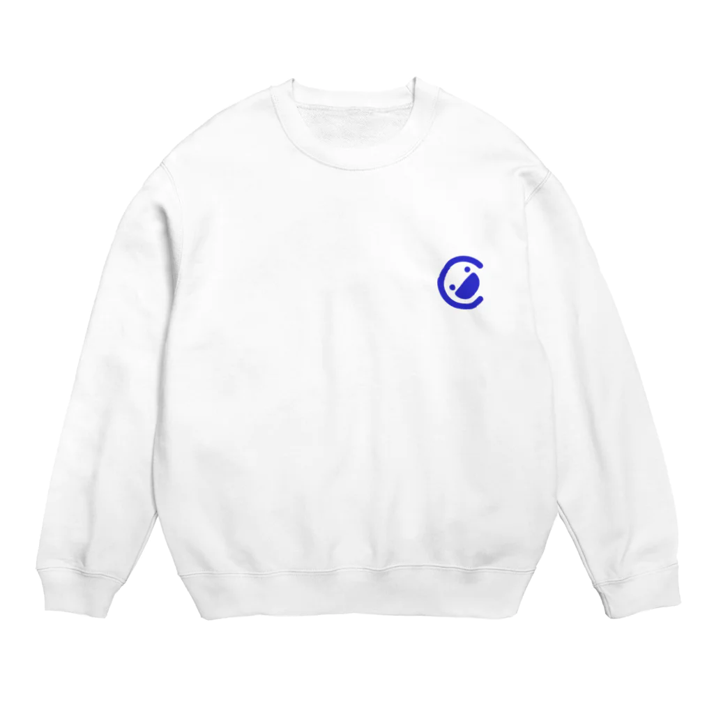 エクスペリメンタルのあおにこ☻ Crew Neck Sweatshirt