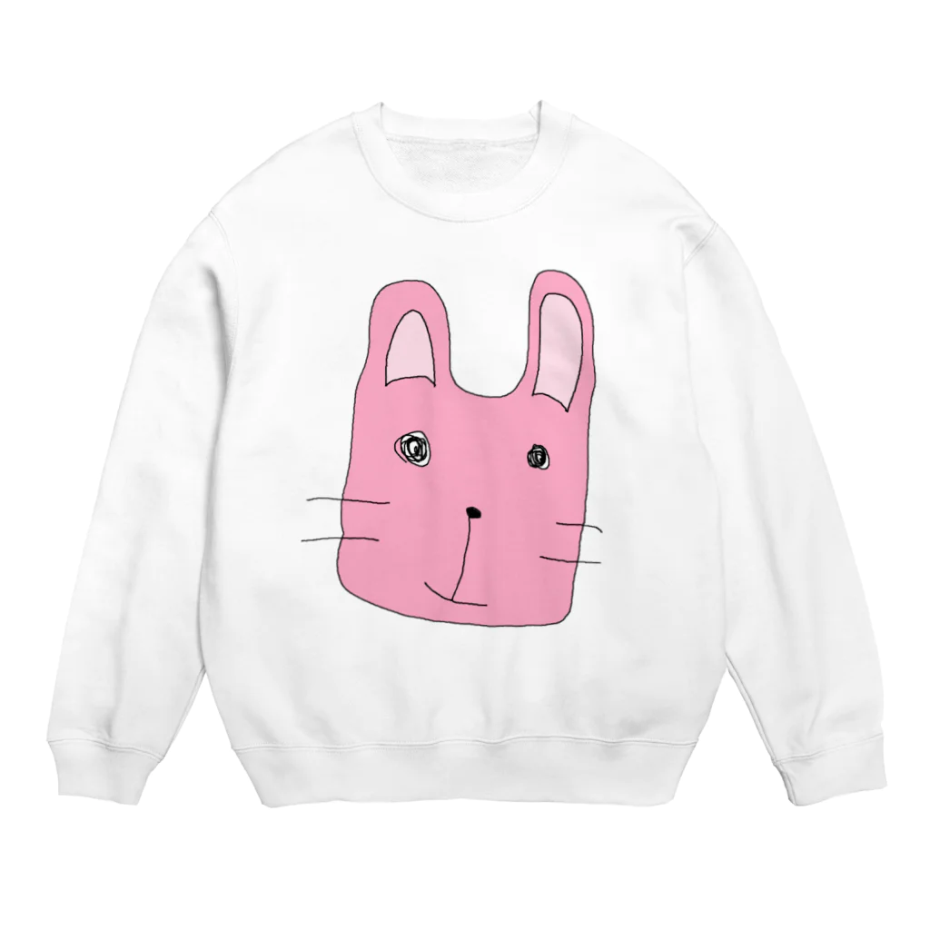 HimangOのうさ～ぎ Crew Neck Sweatshirt