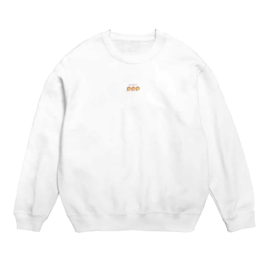 あももまーけっとのたまごボーロちゃん Crew Neck Sweatshirt