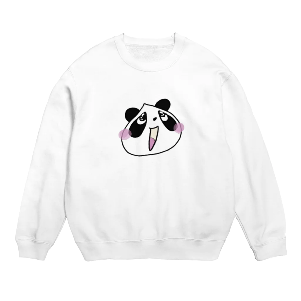 ORIちゃんのパンダパンダうるうる Crew Neck Sweatshirt