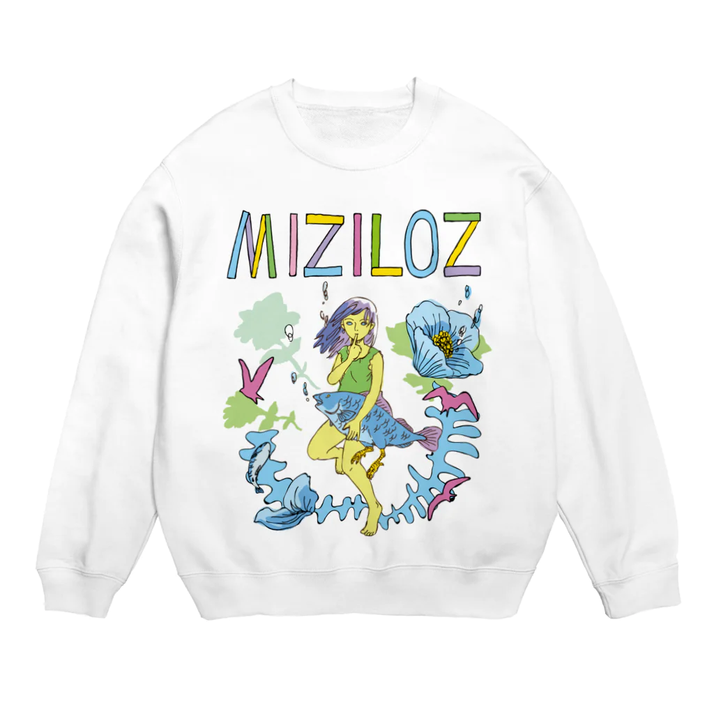 CHEBLOのMIZILOZ《ミズイロズ》 Crew Neck Sweatshirt