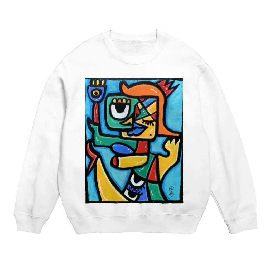 ART IS WELLのワガママちゃん Crew Neck Sweatshirt