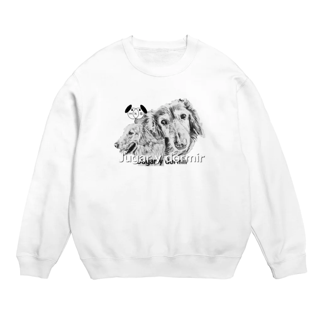 りょうくんですのわいの家族 Crew Neck Sweatshirt