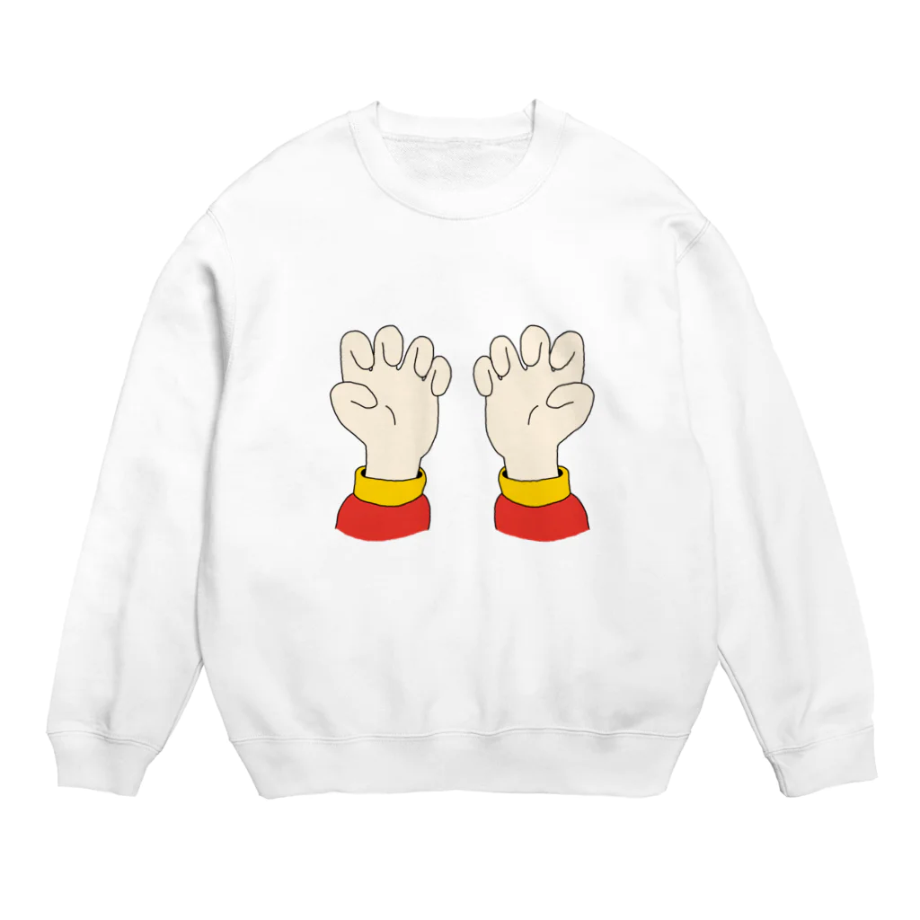 3325sammyのにぎにぎ Crew Neck Sweatshirt