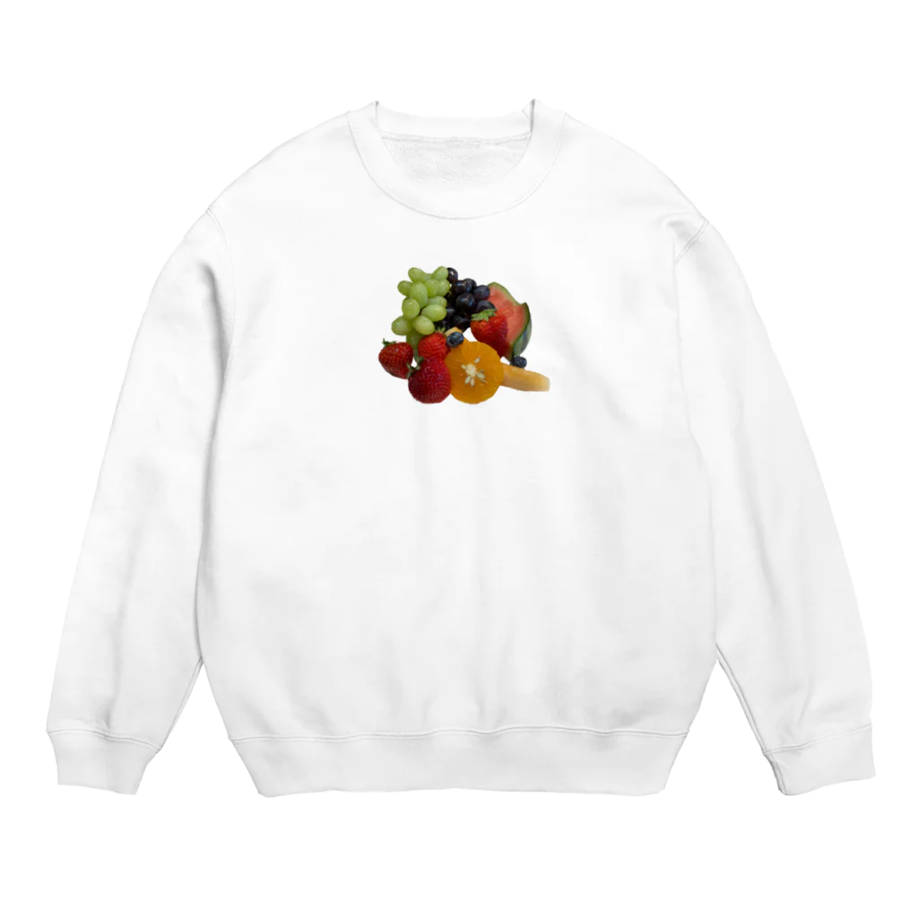 デリシャスグッズのフルーツミックス Crew Neck Sweatshirt