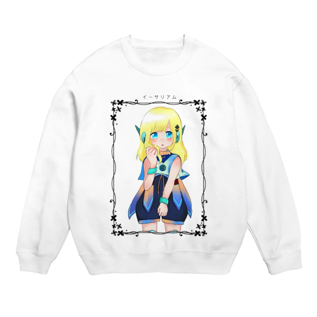 MINASEのイーサちゃん Crew Neck Sweatshirt