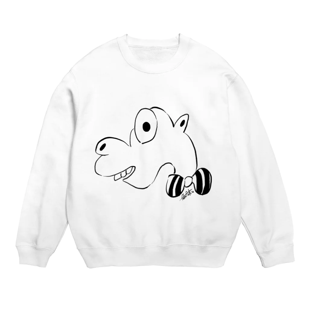 ふくふく商店のアッキーちゃん Crew Neck Sweatshirt