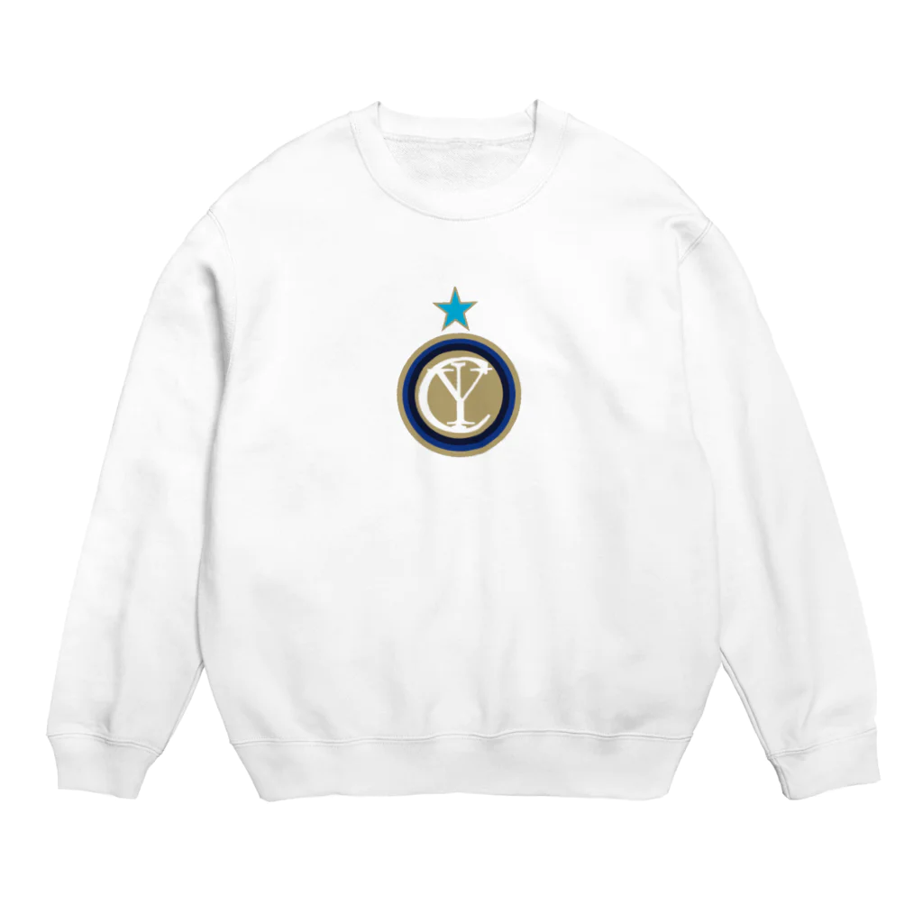 yoicheのフリージア工房のエンブレム切り抜き Crew Neck Sweatshirt