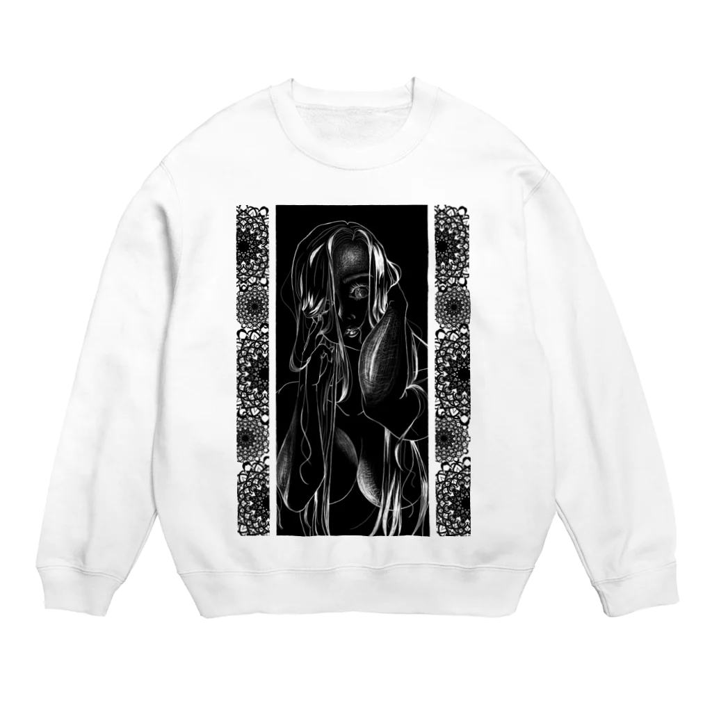 大toroの視線Ⅱ Crew Neck Sweatshirt