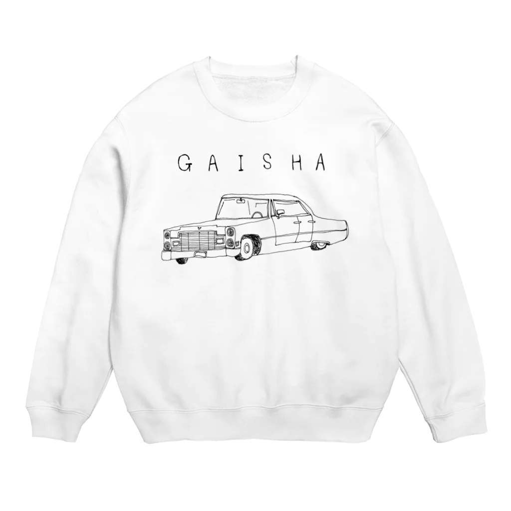 NIKORASU GOの外車好き専用デザイン Crew Neck Sweatshirt